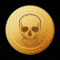 Gold Pirate Coin