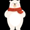 Holly Jolly Polar Bear